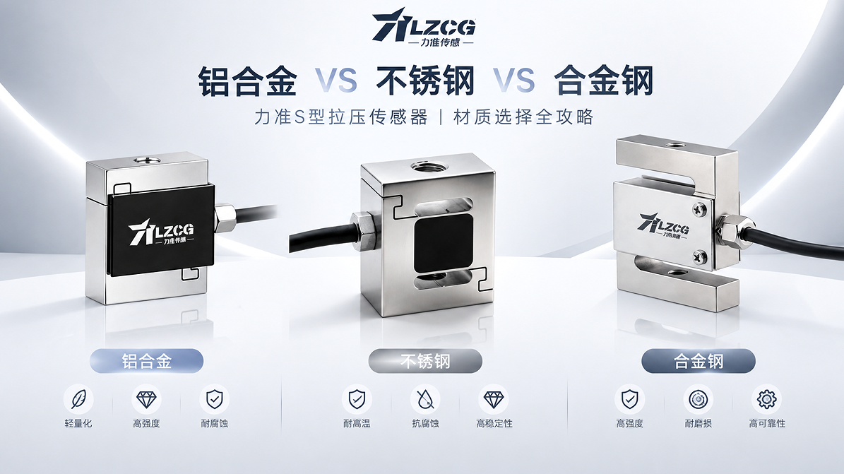 铝合金 VS 不锈钢 VS 合金钢:力准S型拉压传感器"材质选择"全攻略(图1) image.png